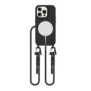 Etui Tech-Protect MagNecklace MagSafe na iPhone 15 Pro - czarne