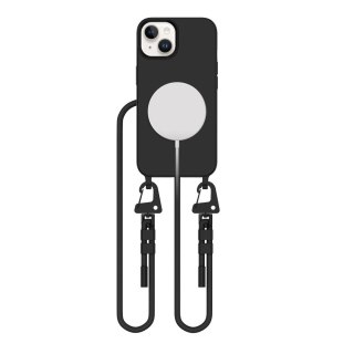 Etui Tech-Protect MagNecklace MagSafe na iPhone 15 - czarne