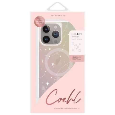 Etui UNIQ Coehl Celest Magnetic Charging na iPhone 16 Pro Max - opalizujące Etui UNIQ Coehl Celest Magnetic Charging na iPhone 16 Pro Max - opalizujące