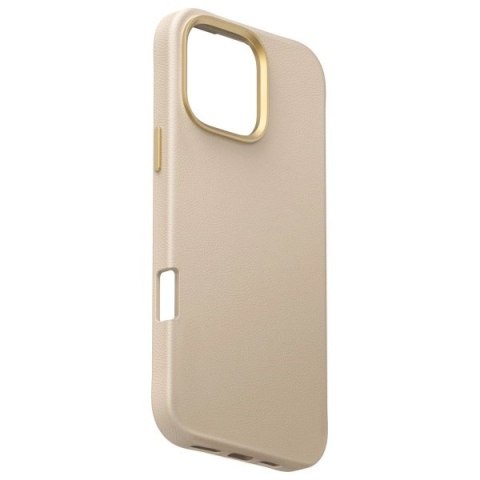 Etui UNIQ Coehl Muse Magnetic Charging na iPhone 16 Pro Max - beżowe Etui UNIQ Coehl Muse Magnetic Charging na iPhone 16 Pro Max - beżowe