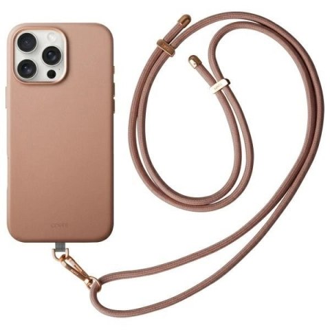 Etui UNIQ Coehl Muse Magnetic Charging na iPhone 16 Pro Max - różowe Etui UNIQ Coehl Muse Magnetic Charging na iPhone 16 Pro Max - różowe