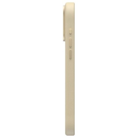 Etui UNIQ Coehl Muse Magnetic Charging na iPhone 16 Pro - beżowe Etui UNIQ Coehl Muse Magnetic Charging na iPhone 16 Pro - beżowe