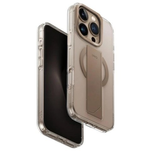Etui UNIQ Heldro Max Magclick Charging iPhone 16 Pro - złote Etui UNIQ Heldro Max Magclick Charging iPhone 16 Pro - złote