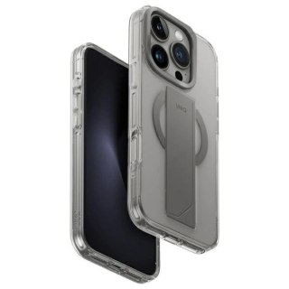 Etui UNIQ Heldro Max Magclick Charging na iPhone 16 Pro - przezroczyste