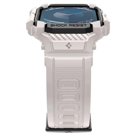 Pasek Spigen Rugged Armor "Pro" na Apple Watch 10 (46 MM) - beżowy