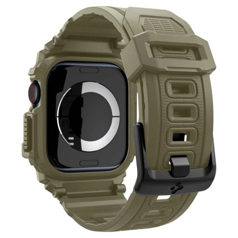 Pasek Spigen Rugged Armor "Pro" na Apple Watch 10 (46 MM) - zielony