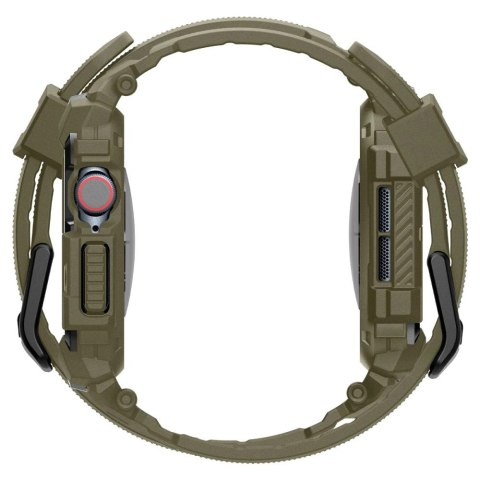 Pasek Spigen Rugged Armor "Pro" na Apple Watch 10 (46 MM) - zielony