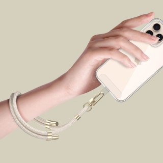 Pasek Tech-Protect C4S Rope Wrist Strap - beżowy