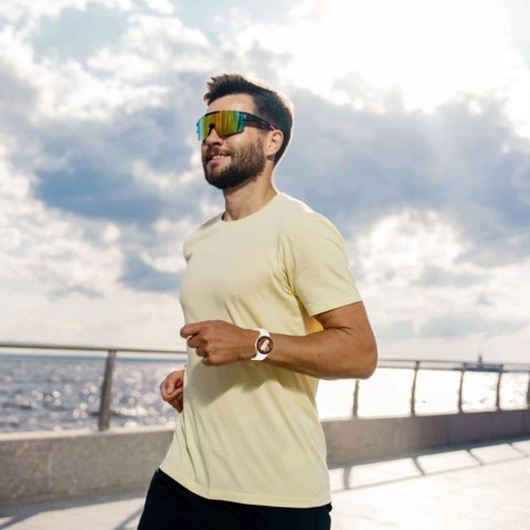 Pasek Tech-Protect Silicone na Samsung Galaxy Watch 4 / 5 / 5 Pro / 6 / 7 / FE - beżowy Pasek Tech-Protect Silicone na Samsung Galaxy Watch 4 / 5 / 5 Pro / 6 / 7 / FE - beżowy