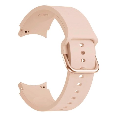Pasek Tech-Protect Silicone na Samsung Galaxy Watch 4 / 5 / 5 Pro / 6 / 7 / FE - beżowy Pasek Tech-Protect Silicone na Samsung Galaxy Watch 4 / 5 / 5 Pro / 6 / 7 / FE - beżowy