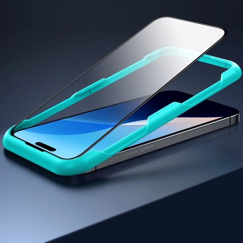 Szkło hartowane ESR Tempered Glass 2-PACK na iPhone 16 - przezroczyste Szkło hartowane ESR Tempered Glass 2-PACK na iPhone 16 - przezroczyste
