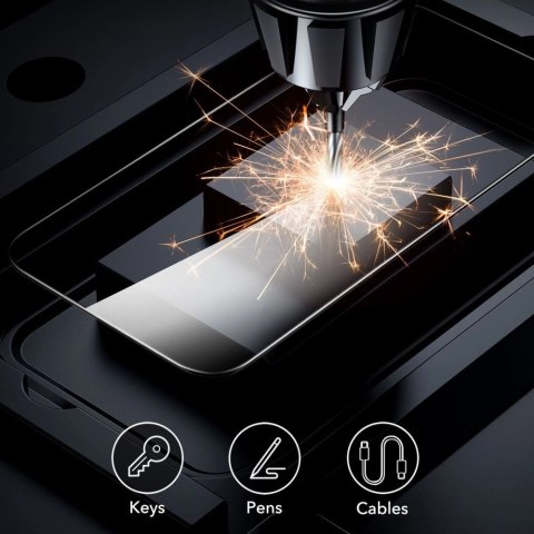 Szkło hartowane ESR Tempered Glass 2-PACK na iPhone 16 - przezroczyste Szkło hartowane ESR Tempered Glass 2-PACK na iPhone 16 - przezroczyste