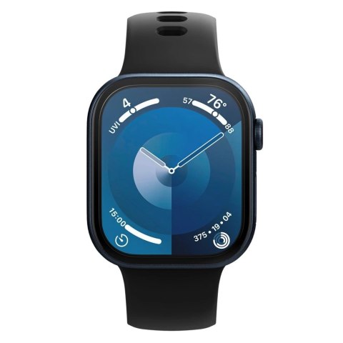 Szkło hybrydowe Spigen Elite Shield "EZ FIT" 2-PACK na Apple Watch 10 (42 MM) - przezroczyste Szkło hybrydowe Spigen Elite Shield "EZ FIT" 2-PACK na Apple Watch 10 (42 MM) - przezroczyste