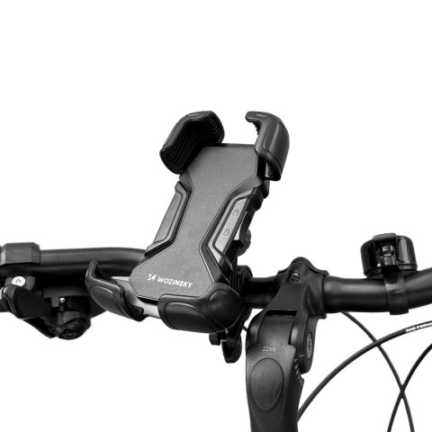 Wozinsky mocny uchwyt na telefon na kierownicę roweru, motocykla, hulajnogi czarny (WBHBK6) Wozinsky mocny uchwyt na telefon na kierownicę roweru, motocykla, hulajnogi czarny (WBHBK6)