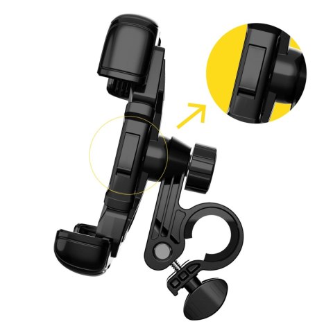 Wozinsky mocny uchwyt na telefon na kierownicę roweru, motocykla, hulajnogi czarny (WBHBK6) Wozinsky mocny uchwyt na telefon na kierownicę roweru, motocykla, hulajnogi czarny (WBHBK6)