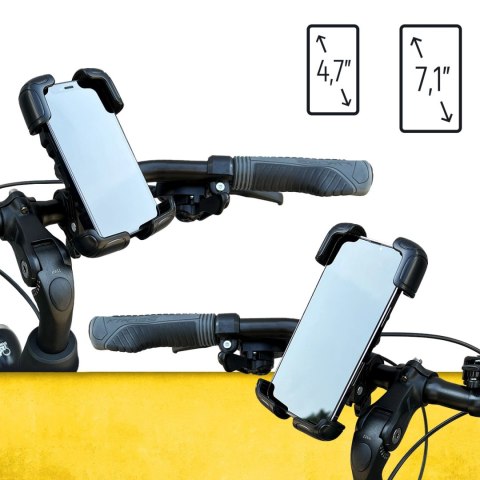 Wozinsky mocny uchwyt na telefon na kierownicę roweru, motocykla, hulajnogi czarny (WBHBK6) Wozinsky mocny uchwyt na telefon na kierownicę roweru, motocykla, hulajnogi czarny (WBHBK6)