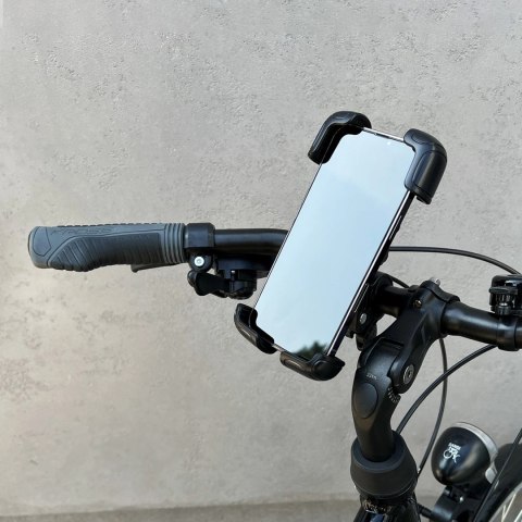 Wozinsky mocny uchwyt na telefon na kierownicę roweru, motocykla, hulajnogi czarny (WBHBK6) Wozinsky mocny uchwyt na telefon na kierownicę roweru, motocykla, hulajnogi czarny (WBHBK6)