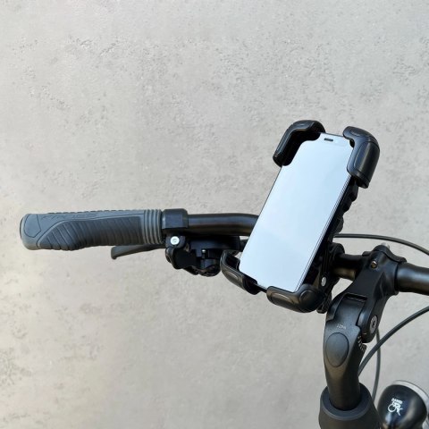 Wozinsky mocny uchwyt na telefon na kierownicę roweru, motocykla, hulajnogi czarny (WBHBK6) Wozinsky mocny uchwyt na telefon na kierownicę roweru, motocykla, hulajnogi czarny (WBHBK6)