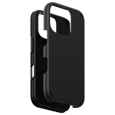 Etui CARE by PanzerGlass Feature Double Defense Case na iPhone 16 Pro - czarne Etui CARE by PanzerGlass Feature Double Defense Case na iPhone 16 Pro - czarne