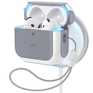 Etui ESR Orbit Halolock MagSafe na Apple AirPods 4 - białe