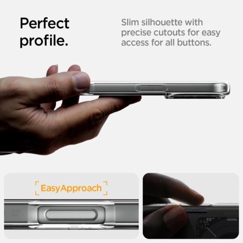 Etui Spigen Ultra Hybrid Mag MagSafe na iPhone 16 Pro - przezroczyste Etui Spigen Ultra Hybrid Mag MagSafe na iPhone 16 Pro - przezroczyste