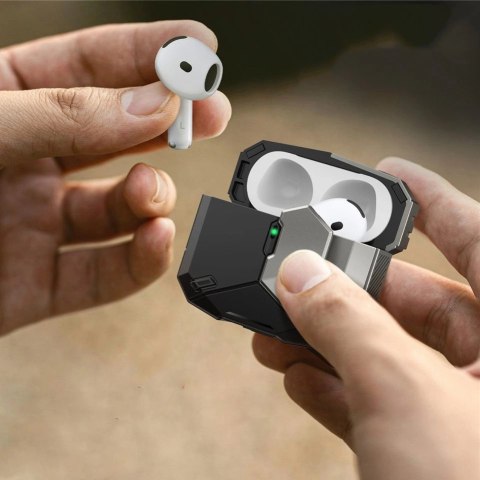 Etui Supcase MATRIX na Apple AirPods 4 - czarne Etui Supcase MATRIX na Apple AirPods 4 - czarne