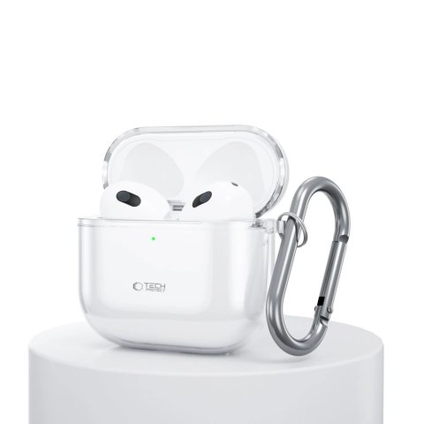 Etui Tech-Protect FLEXAir na Apple AirPods 4 - przezroczyste