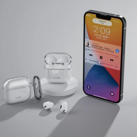 Etui Tech-Protect FLEXAir na Apple AirPods 4 - przezroczyste