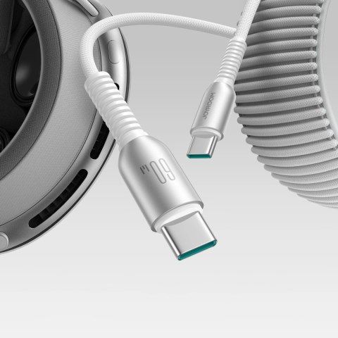 Kabel Joyroom S-A51 Cutting-Edge Series 60W USB-C - USB-C 1,2m - szary Kabel Joyroom S-A51 Cutting-Edge Series 60W USB-C - USB-C 1,2m - szary