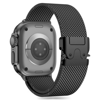 Pasek Tech-Protect Milano na Apple Watch 6 / 7 / 8 / 9 / 10 / SE / Ultra 1 / 2 (44 / 45 / 46 / 49 MM) - czarny