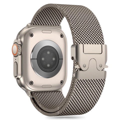 Pasek Tech-Protect Milano na Apple Watch 6 / 7 / 8 / 9 / 10 / SE / Ultra 1 / 2 (44 / 45 / 46 / 49 MM) - tytanowy Pasek Tech-Protect Milano na Apple Watch 6 / 7 / 8 / 9 / 10 / SE / Ultra 1 / 2 (44 / 45 / 46 / 49 MM) - tytanowy
