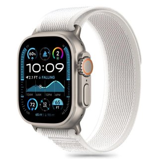 Pasek Tech-Protect Nylon Stripe na Apple Watch 6 / 7 / 8 / 9 / 10 / SE / Ultra 1 / 2 (44 / 45 / 46 / 49 MM) - szary