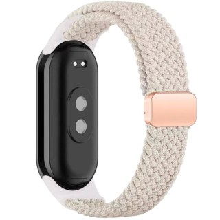 Pasek Tech-Protect NylonMag na Xiaomi Smart Band 8 / 9 / NFC - beżowy