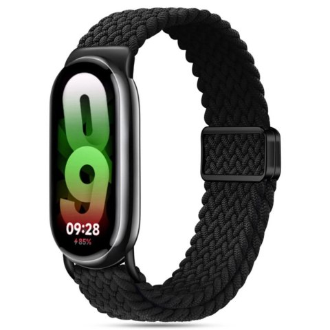 Pasek Tech-Protect NylonMag na Xiaomi Smart Band 8 / 9 / NFC - czarny Pasek Tech-Protect NylonMag na Xiaomi Smart Band 8 / 9 / NFC - czarny