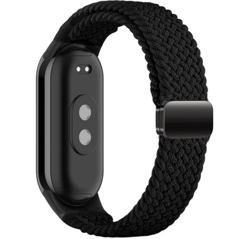Pasek Tech-Protect NylonMag na Xiaomi Smart Band 8 / 9 / NFC - czarny Pasek Tech-Protect NylonMag na Xiaomi Smart Band 8 / 9 / NFC - czarny