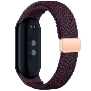 Pasek Tech-Protect NylonMag na Xiaomi Smart Band 8 / 9 / NFC - fioletowy