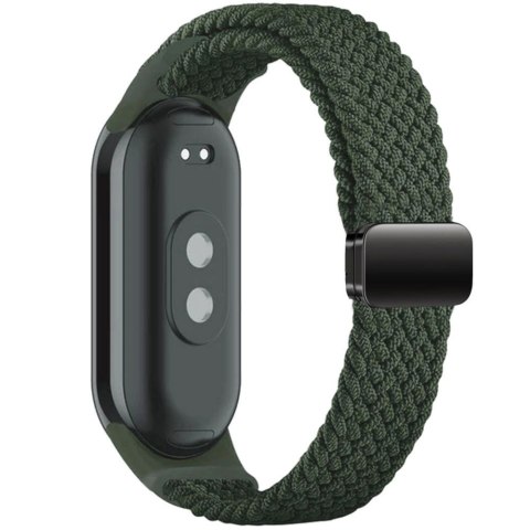 Pasek Tech-Protect NylonMag na Xiaomi Smart Band 8 / 9 / NFC - zielony Pasek Tech-Protect NylonMag na Xiaomi Smart Band 8 / 9 / NFC - zielony