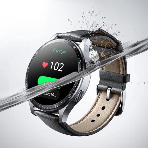 Smartwatch Joyroom Classic Series JR-FC2 Pro z funkcją odbierania połączeń - ciemnoszary Smartwatch Joyroom Classic Series JR-FC2 Pro z funkcją odbierania połączeń - ciemnoszary