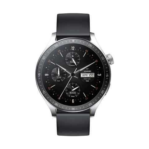 Smartwatch Joyroom Classic Series JR-FC2 Pro z funkcją odbierania połączeń - srebrny Smartwatch Joyroom Classic Series JR-FC2 Pro z funkcją odbierania połączeń - srebrny