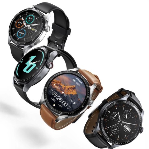 Smartwatch Joyroom Classic Series JR-FC2 Pro z funkcją odbierania połączeń - srebrny Smartwatch Joyroom Classic Series JR-FC2 Pro z funkcją odbierania połączeń - srebrny