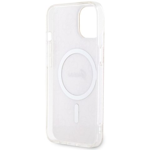 Guess nakładka do iPhone 14 Pro 6,1" GUHMP14SH4STP różowa hardcase Magsafe IML 4G Guess nakładka do iPhone 14 Pro 6,1" GUHMP14SH4STP różowa hardcase Magsafe IML 4G