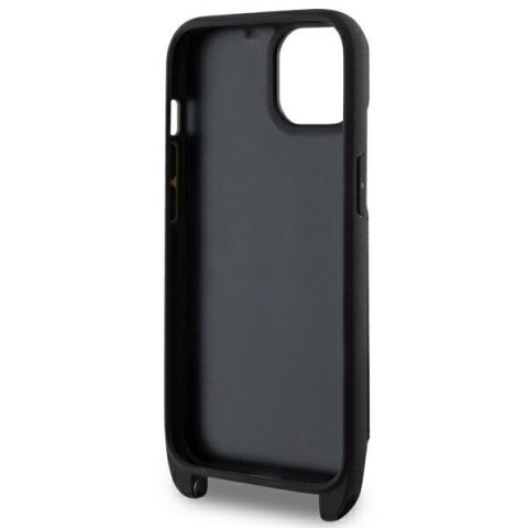 Karl Lagerfeld nakładka do iPhone 14 6,1" KLHCP14SCSAKCPMK czarna hardcase Crossbody Saffiano Karl&Choupette NFT Karl Lagerfeld nakładka do iPhone 14 6,1" KLHCP14SCSAKCPMK czarna hardcase Crossbody Saffiano Karl&Choupette NFT