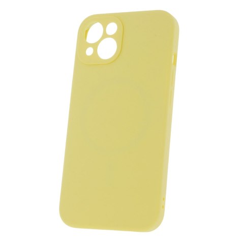 Nakładka Mag Invisible do iPhone 13 6,1" pastelowy żółty Nakładka Mag Invisible do iPhone 13 6,1" pastelowy żółty
