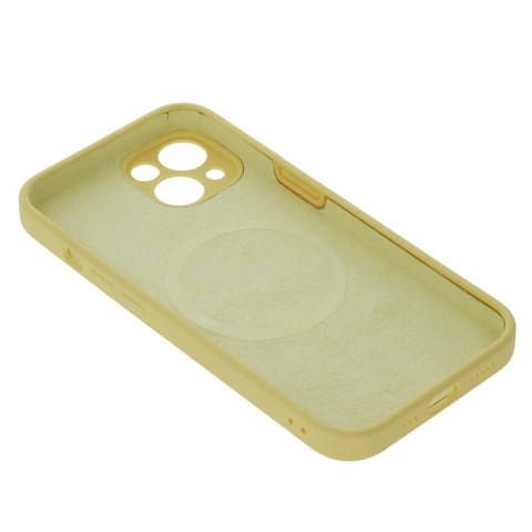 Nakładka Mag Invisible do iPhone 13 Pro Max 6,7" pastelowy żółty Nakładka Mag Invisible do iPhone 13 Pro Max 6,7" pastelowy żółty