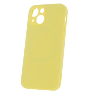 Nakładka Mag Invisible do iPhone 14 6,1" pastelowy żółty