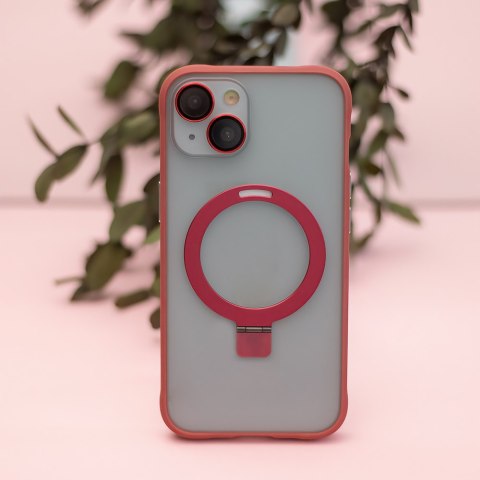 Nakładka Mag Ring do iPhone 13 6,1" czerwona