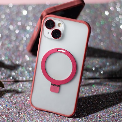 Nakładka Mag Ring do iPhone 14 6,1" czerwona Nakładka Mag Ring do iPhone 14 6,1" czerwona