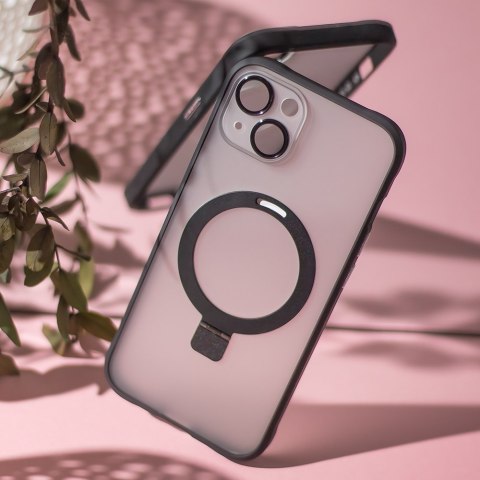 Nakładka Mag Ring do iPhone 14 Pro 6,1" czarna Nakładka Mag Ring do iPhone 14 Pro 6,1" czarna