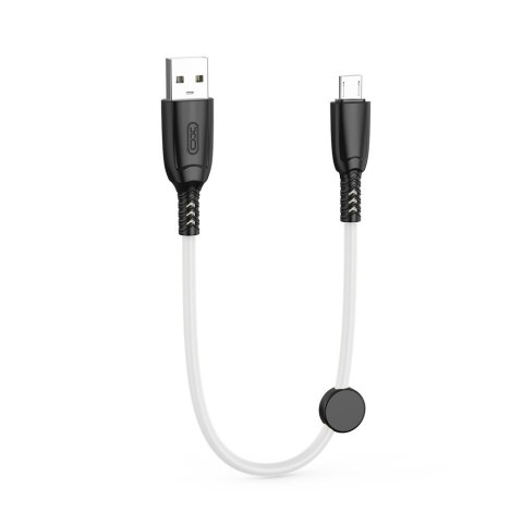 XO kabel NB247 USB - microUSB 0,25 m 6A biały XO kabel NB247 USB - microUSB 0,25 m 6A biały
