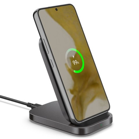 Spigen ładowarka bezprzewodowa PF2102 Arcfield 15W black Spigen ładowarka bezprzewodowa PF2102 Arcfield 15W black